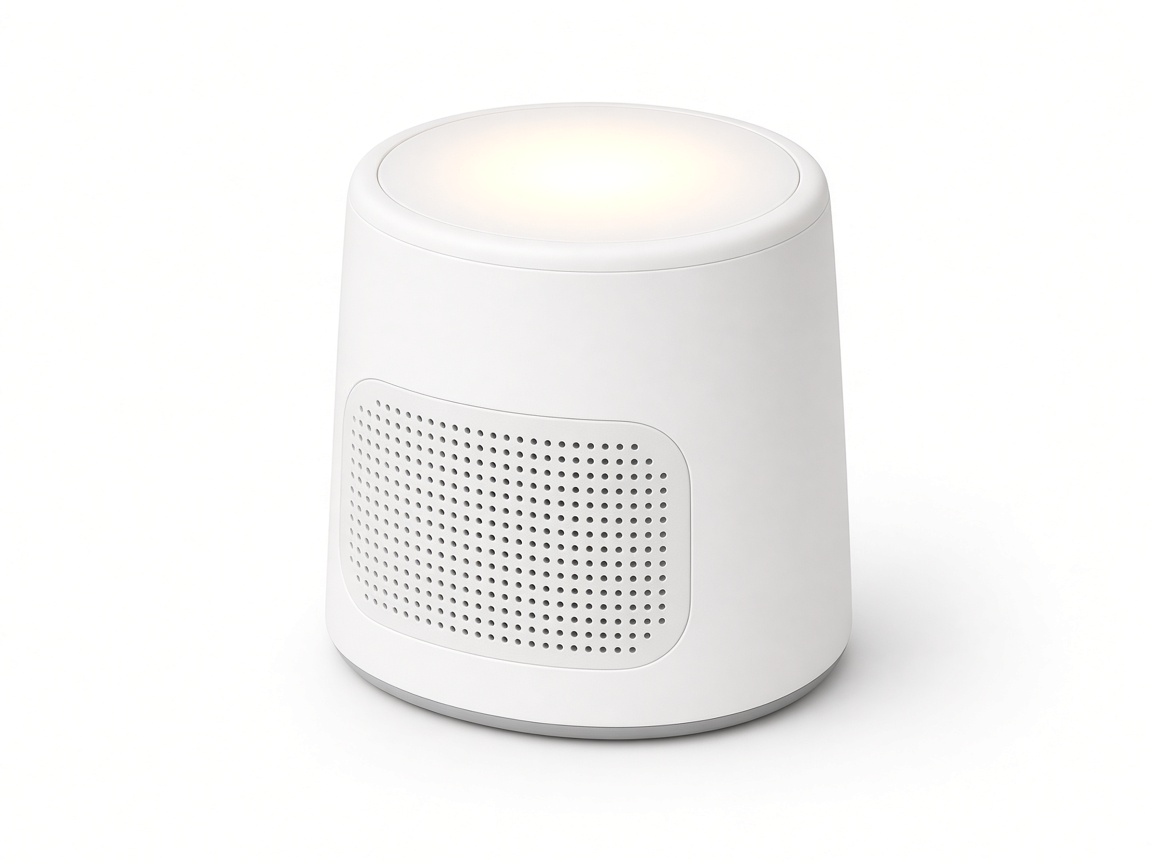 Enceinte compacte + app, vue produit