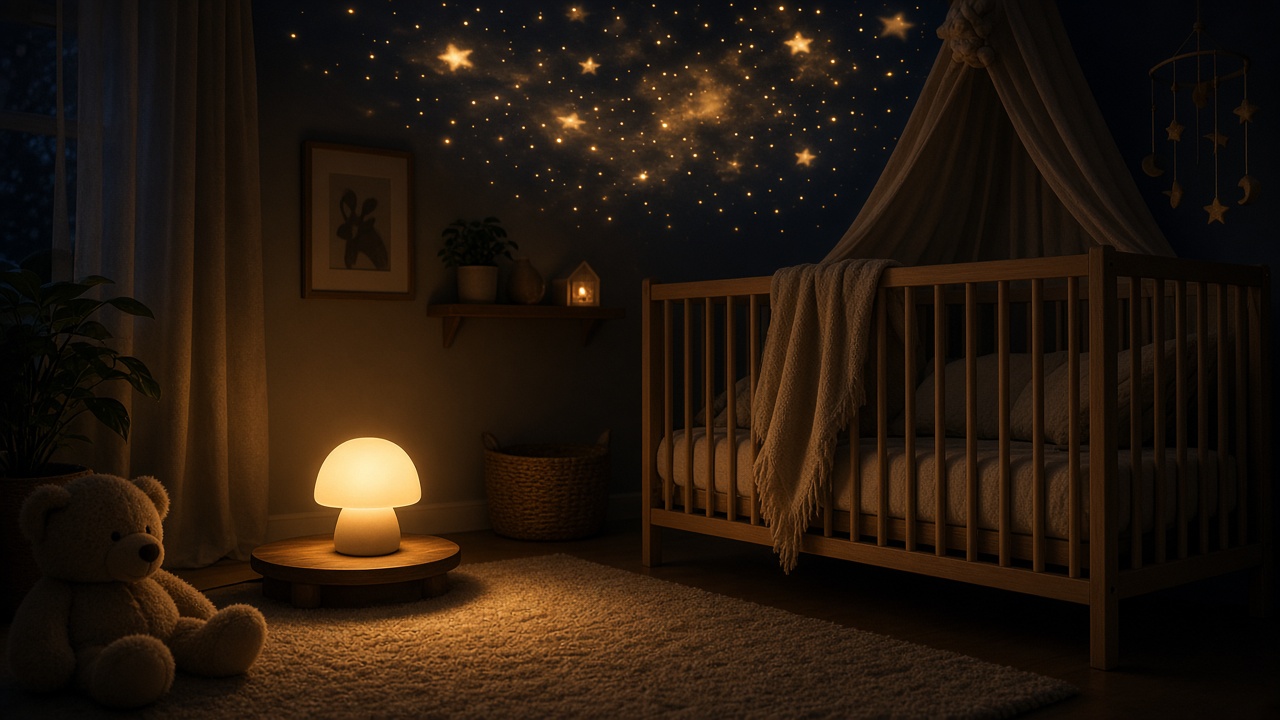 Meilleure veilleuse bébé 2026 : douce et pratique